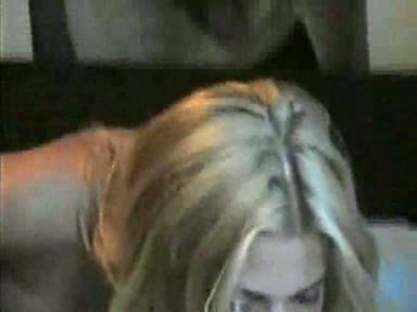 Blonde teen 18+ strips and shows pussy