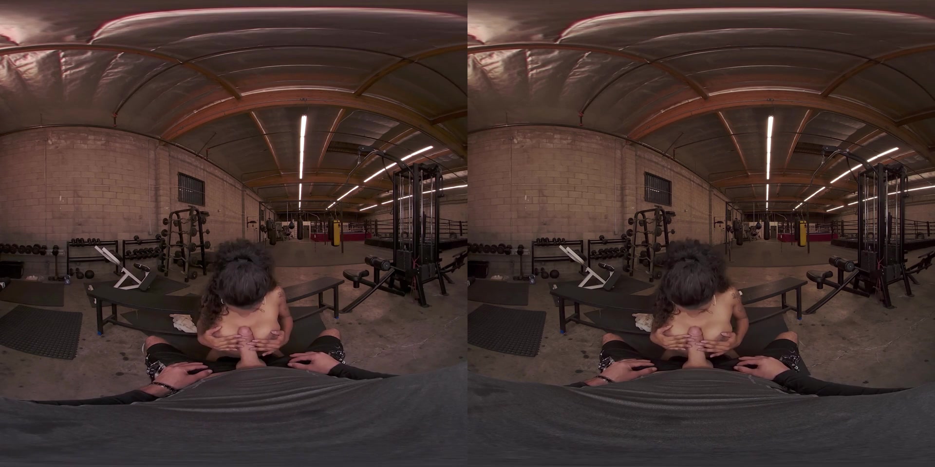 September Reign in Hard 'Core' Training VR Porn Video - VRBangers