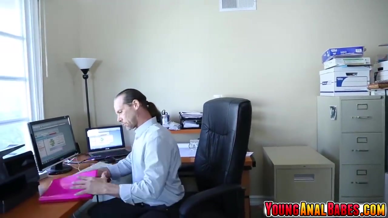 Anal Fucked By Her Boss Who Teaches Ass Fuc - Shyla Ryder
