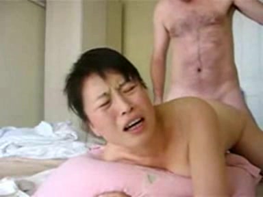 Very horny Asian babe drilled hard from behind