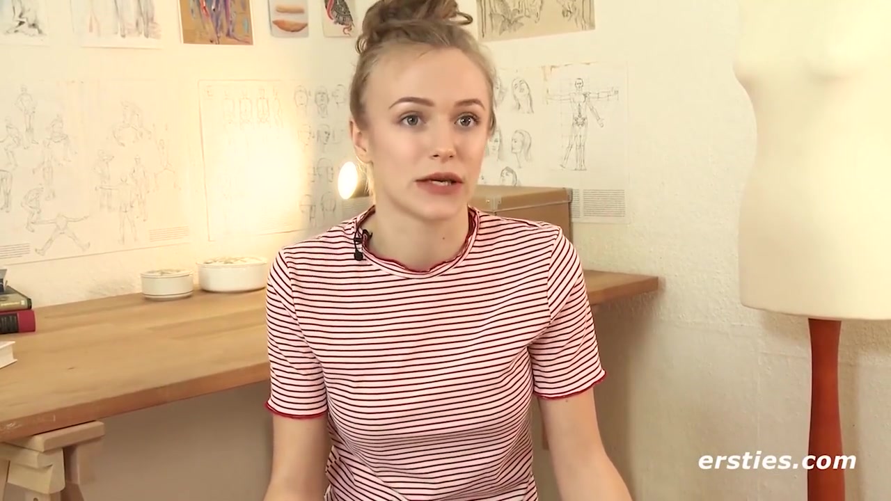 Cute Babe Aislin Fingers Her Tight Pussy Often