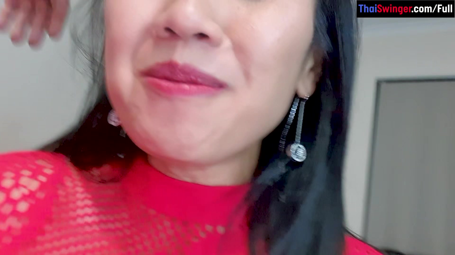 Huge tits Thai MILF first time interracial BBC sucking and fucking