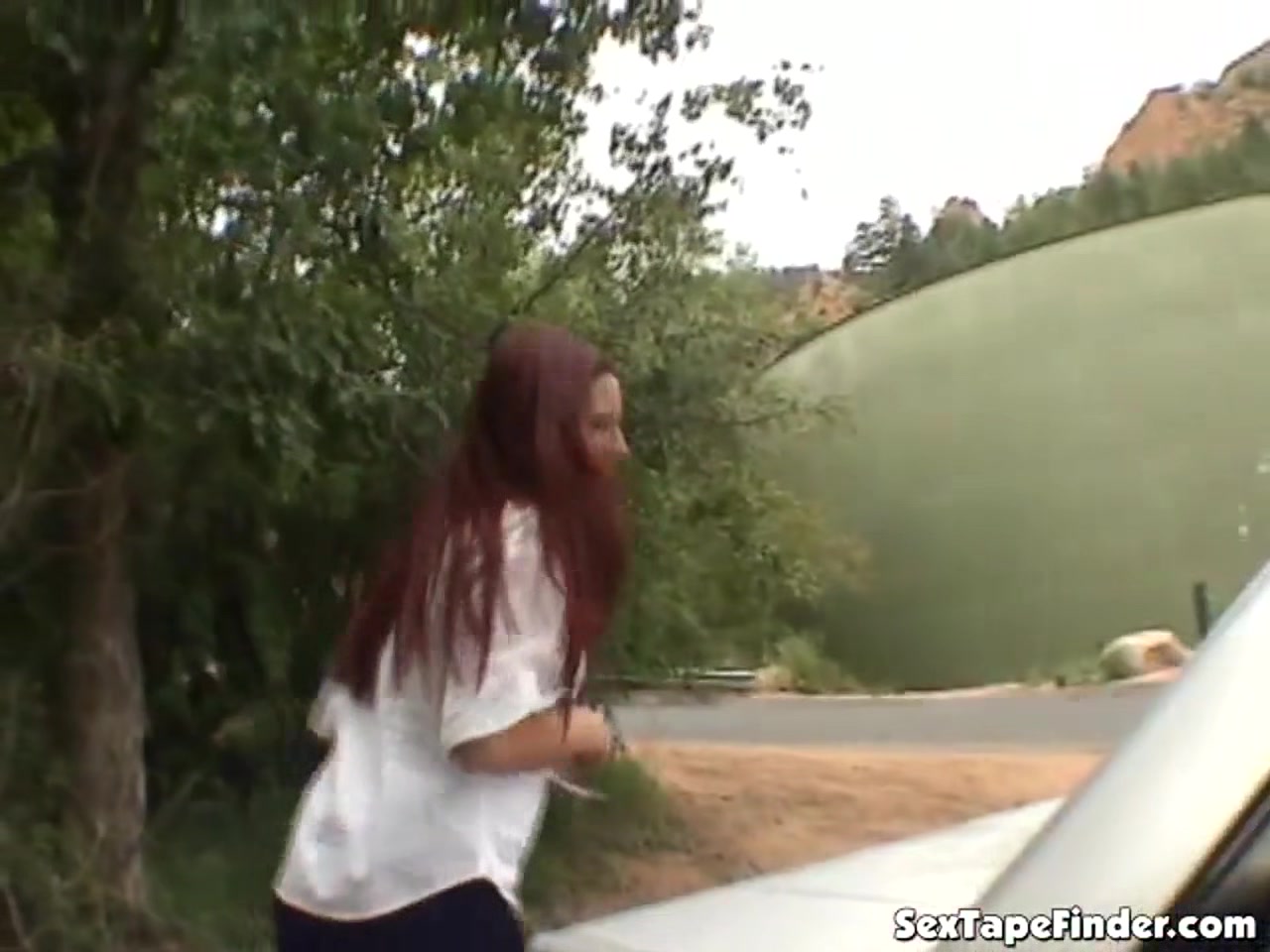 Slutty teen fingering her wet tight pussy