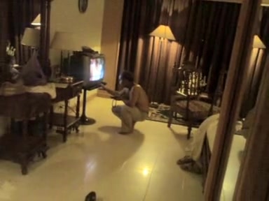 Cute Indian babe stripping for me in a hotel room