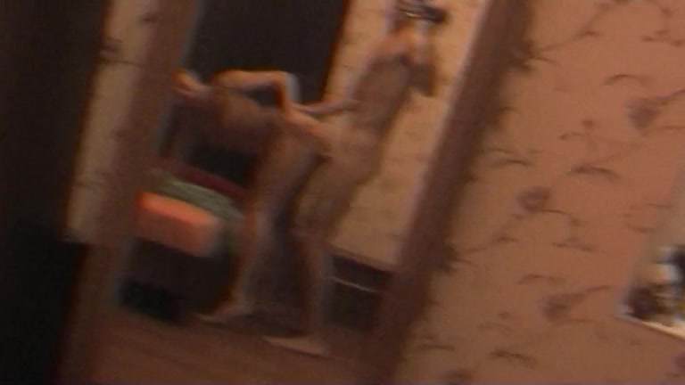 Giant non-professional weenie probing gal and cumming in her face hole