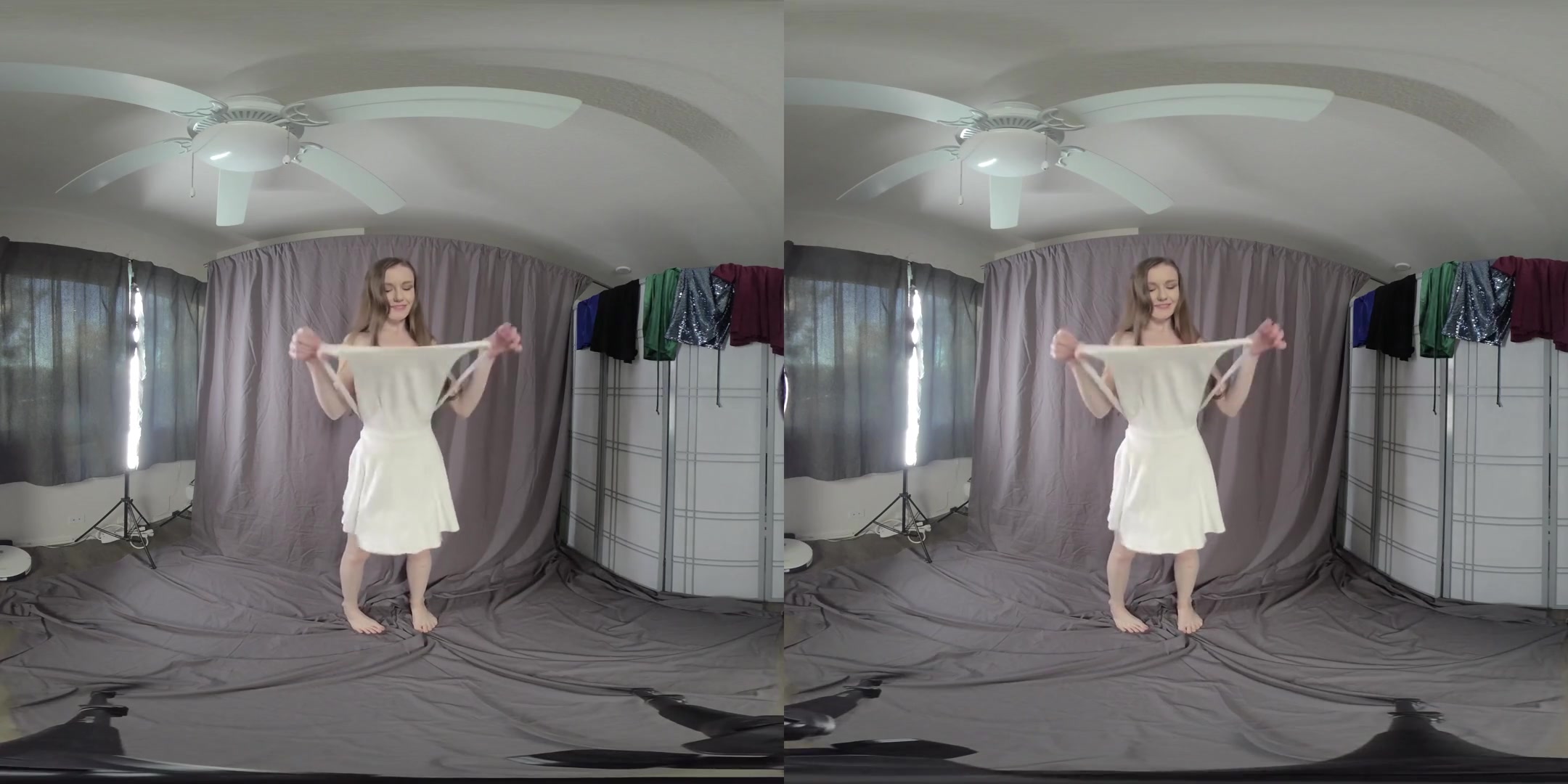 Gown Try-On - Busty Amateur Pornstar - SexLikeReal