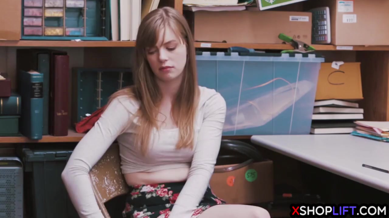 Cute teen 18+ Thief Suspected And Fucked By A Security Guy