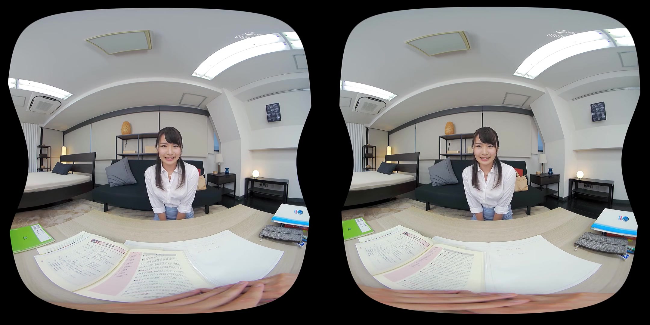 Try it With your Tutor! Personal Sex Lessons with your Busty Teacher; Beautiful Japanese Teacher Fucks her Student POV VR