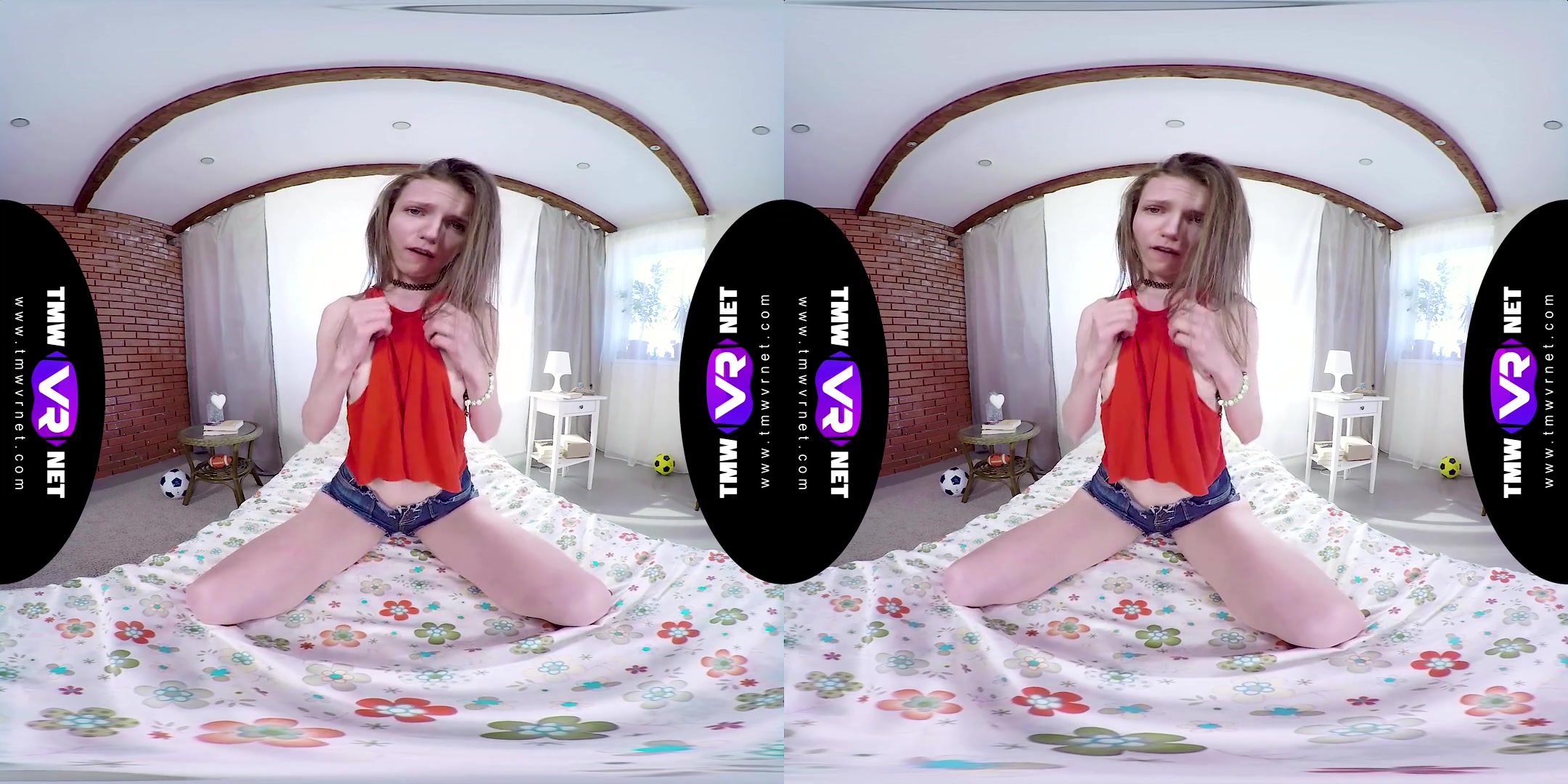 Nelya Jorden in Masturbation Fantasy in a Girl's Dorm - TmwVRNet