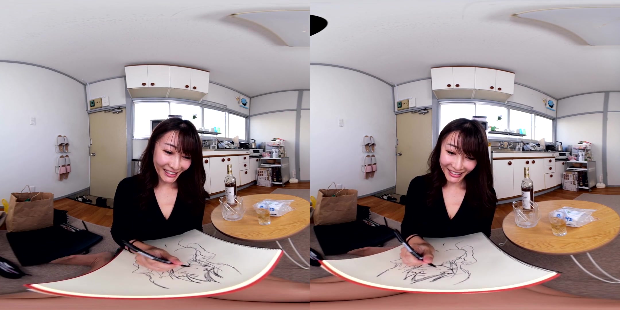 Apartment Days! Kei Tsukishima, Act 1 - Asian Lingerie Striptease