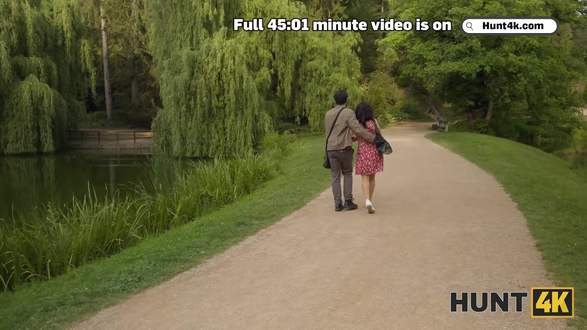 HUNT4K. Hunter found a young and tight pussy in the park and fucked her roughly afterwards