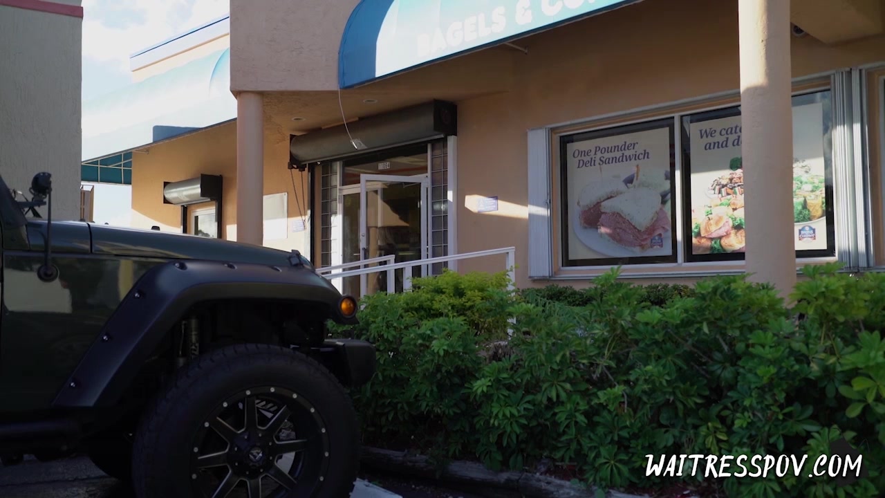 Waitress POV - Kenzie Reeves - Broke College Cutie