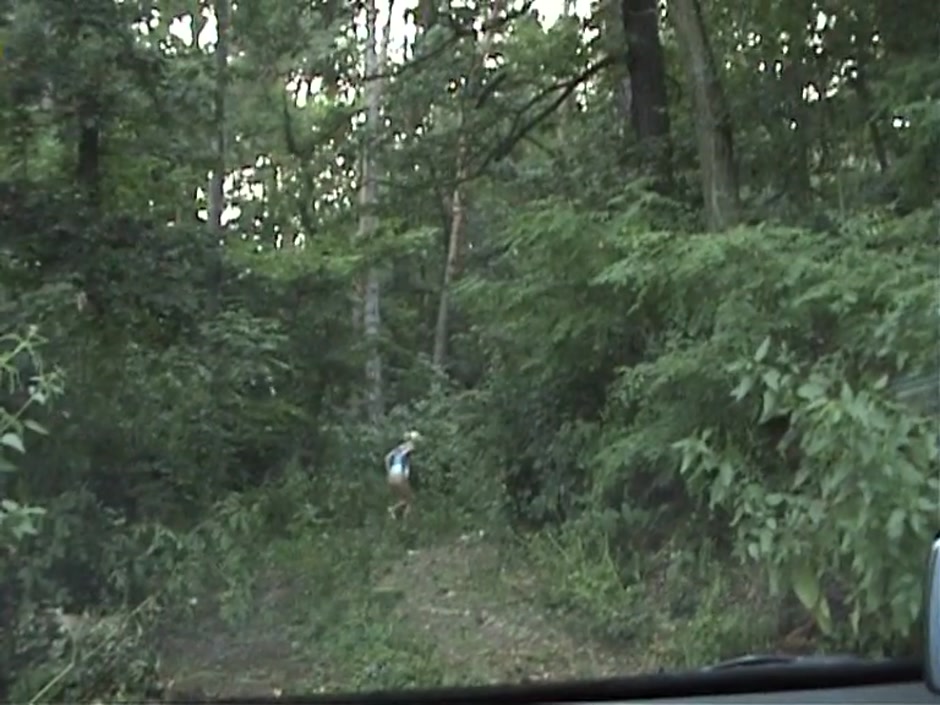 Katerina Sz. in amateur hot girl gives a handjob in nature