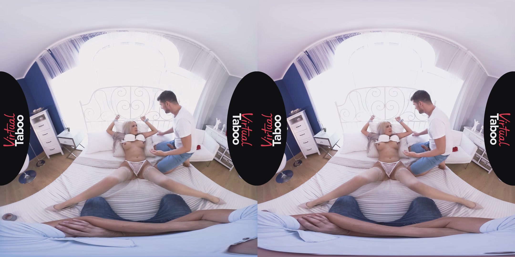 Blanche Summer VR Porn: Unexpected Family Sex - VirtualTaboo