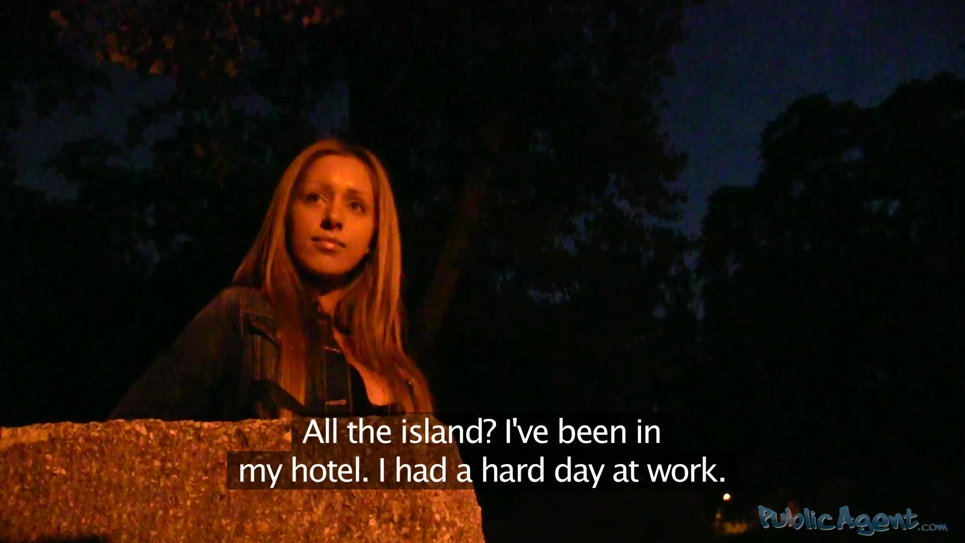 PublicAgent Movie Scene. Melanie