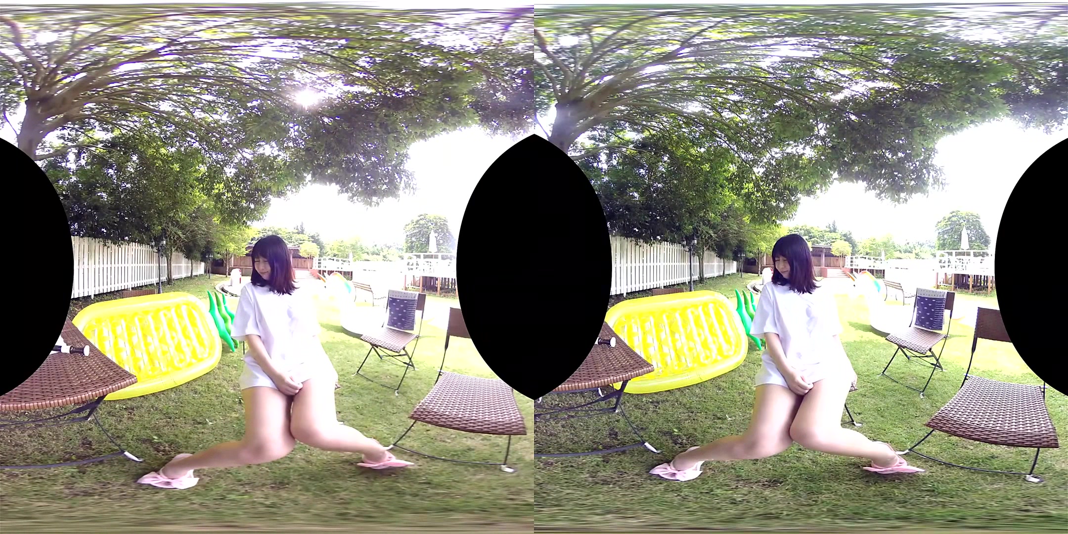 Wet Shirt Reveals Perfect Voluptuous Body - Big Tits Bikini Asian Wet Tshirt
