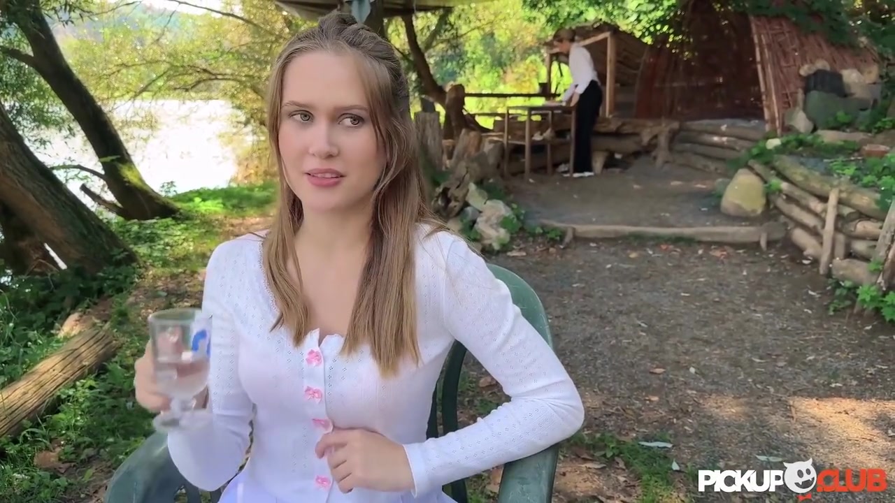 Pickupclub - Perky Goes On A Blind Date To An Outdoor Riverside Cafe - Charlie Dean And Una Fairy