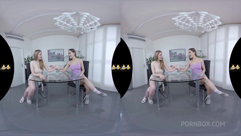 VR - We Take Turns with Barbara Bieber,Amanda Clarke by Virtual Pee - PissVids