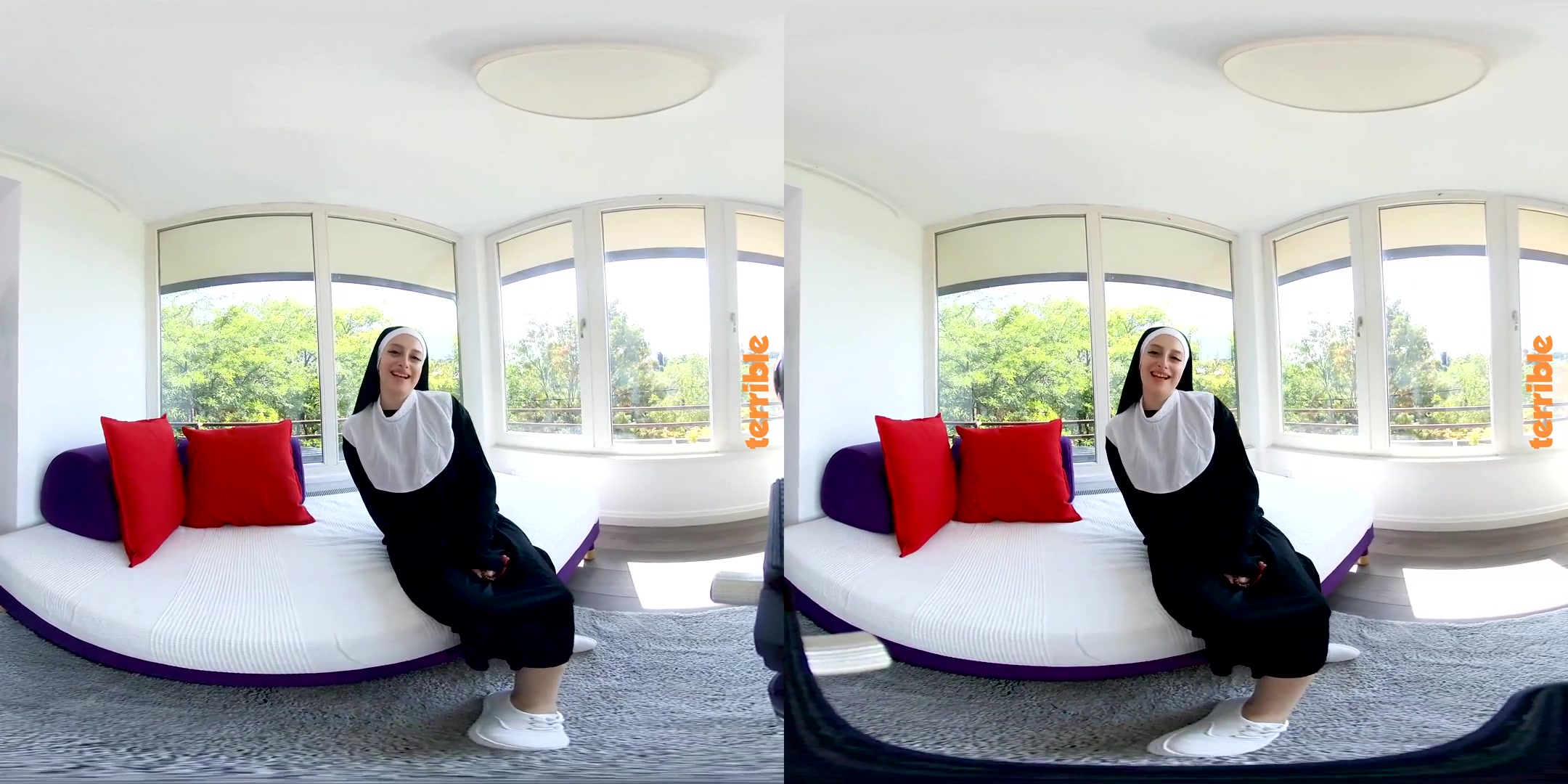 Nun Acts Like a Slut
