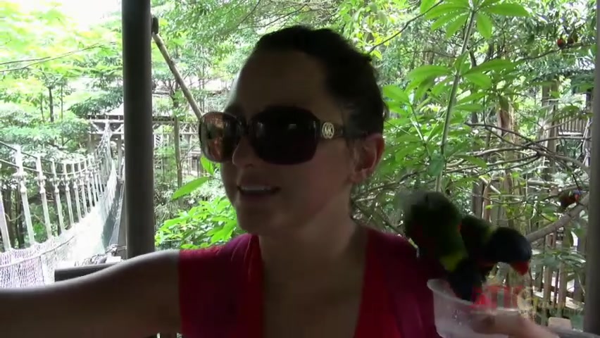 ATKGirlfriends video: virtual vacation with Hope Howell in Singapore