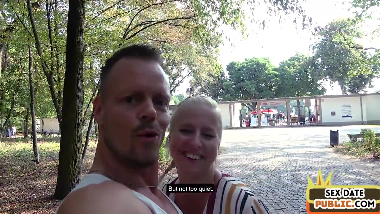 Public amateur MILF fucked outdoor after casting by sex date