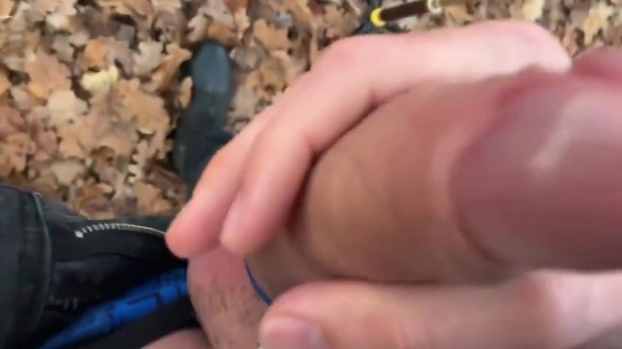Undress In The Wild Masturbate And The Cumshot Is Massive / Huge Veiny Cock / Uncut / Big Loads