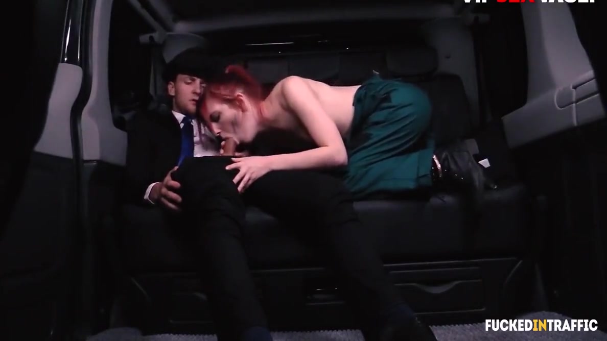 Skinny Redhead Pussy Drilled In The Car With Vanessa Shelby And Matt Ice