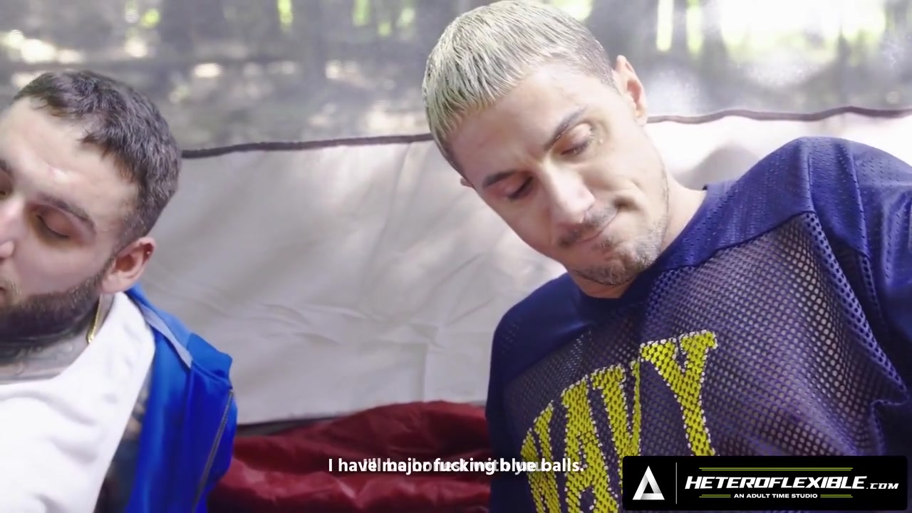Skyy Knox And Tony D Angelo In Buddies Turn Ruined Camping Trip Into Jerk Off Session