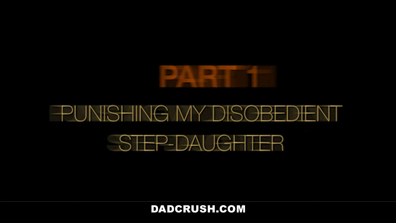 DadCrush - Ebony teen 18+ Gets Tied Up By Stepdad And He Fucks Her Face