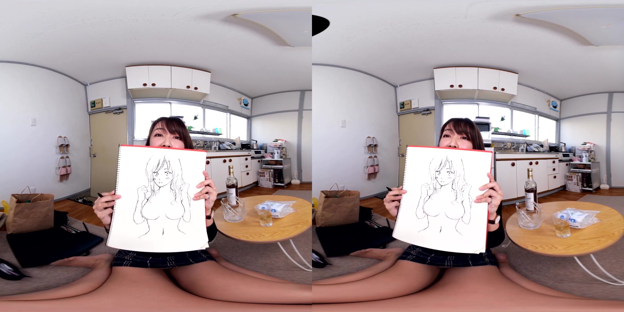 Apartment Days! Kei Tsukishima, Act 1 - Asian Lingerie Striptease