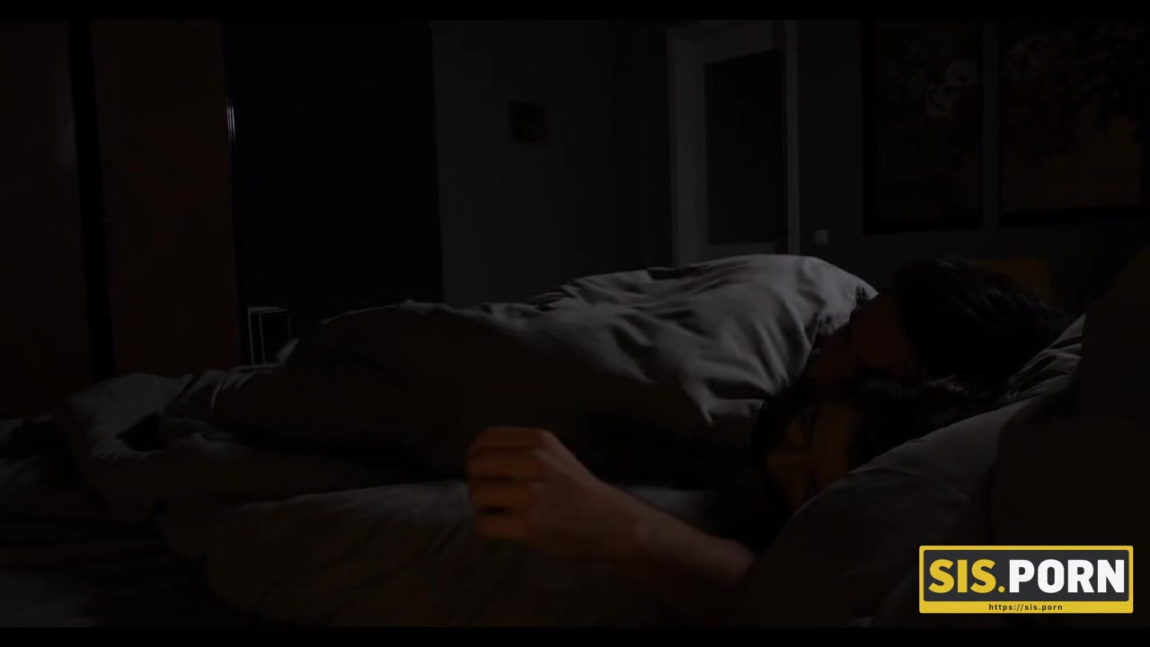 SIS.PORN. Youngster and winsome young stepsis practice sex on the bed