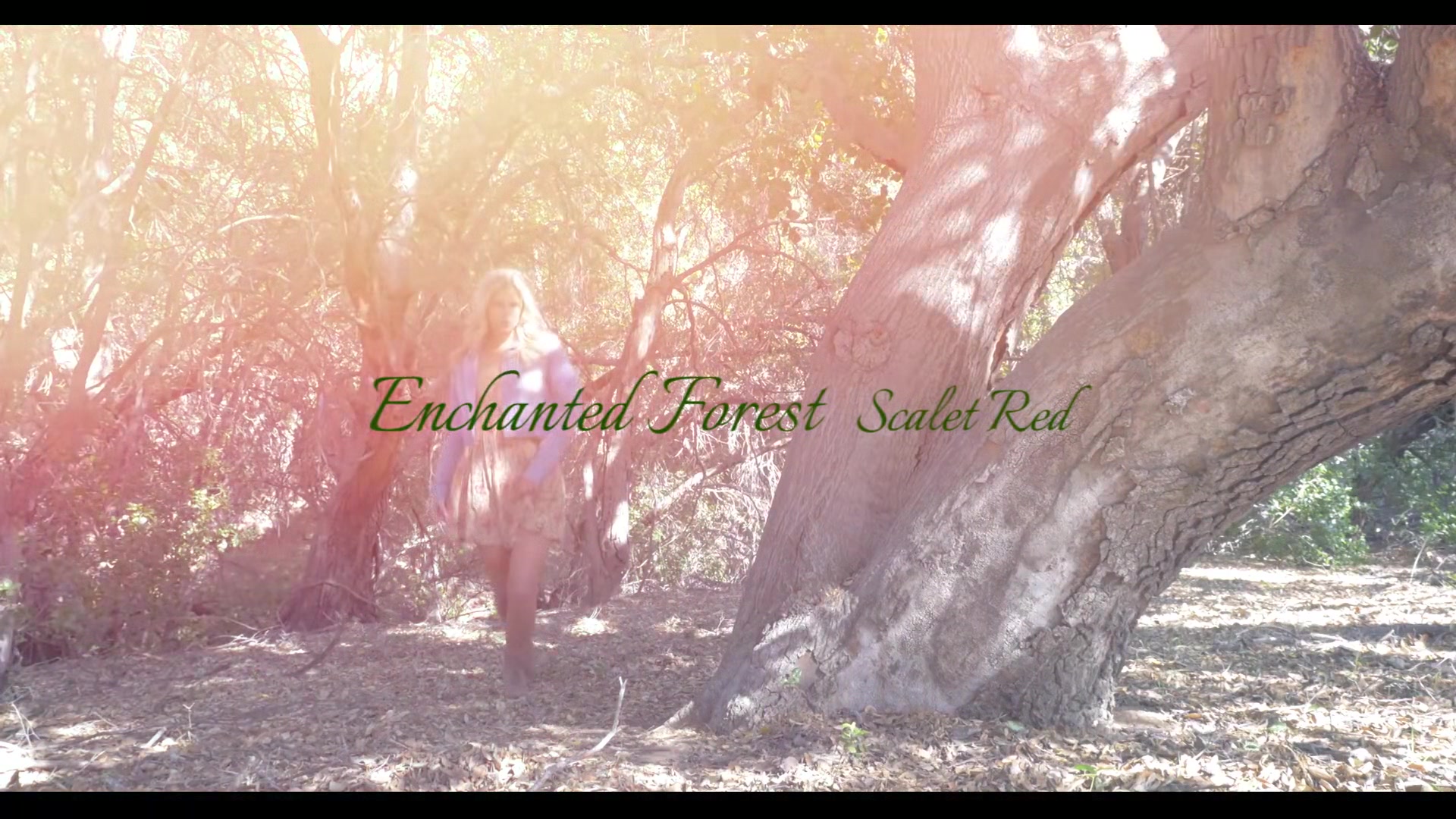 Scarlet Red In The Woods - Perv Milf And Teens