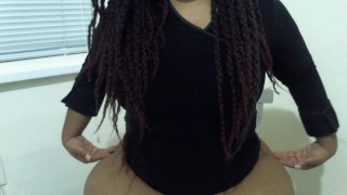Short Thick Ebony REAL Ass Dimple Stretch Marks Cellulite - Cami Creams