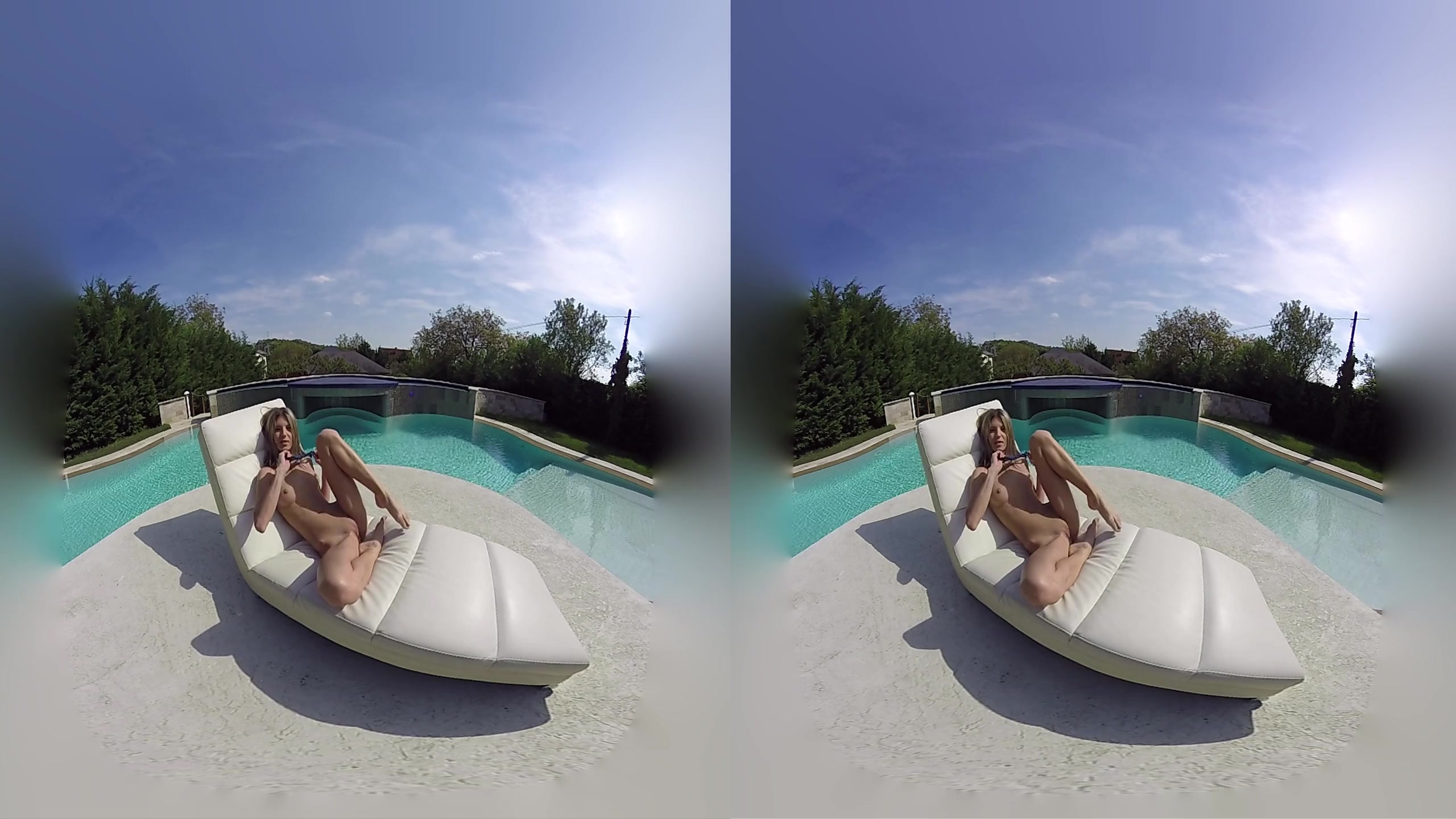 Gina Gerson Plays by the Pool