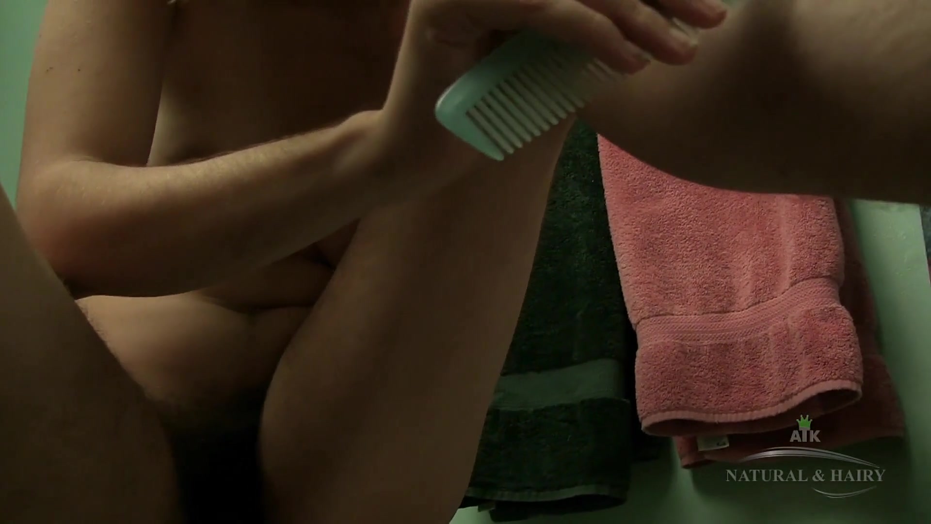 We Have Amber Here Pampering Her Pussy And More