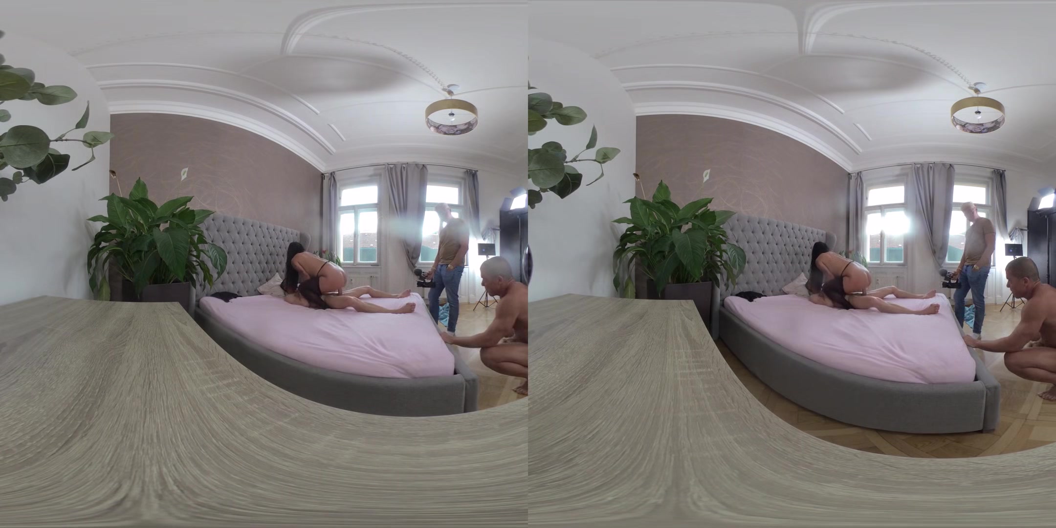 Daphne Klyde - Vr Behind The Scenes Part Two - Double Meat Sandwich (Dvp) Makes Thick Milf Squirt Buckets Of Joy Juice