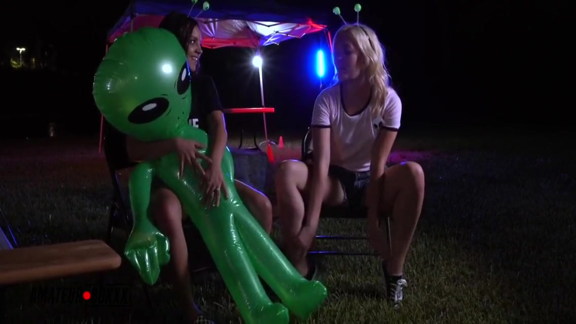 And Probed By Area 51 Alien 10 Min - Ella Cruz And Katie Kush