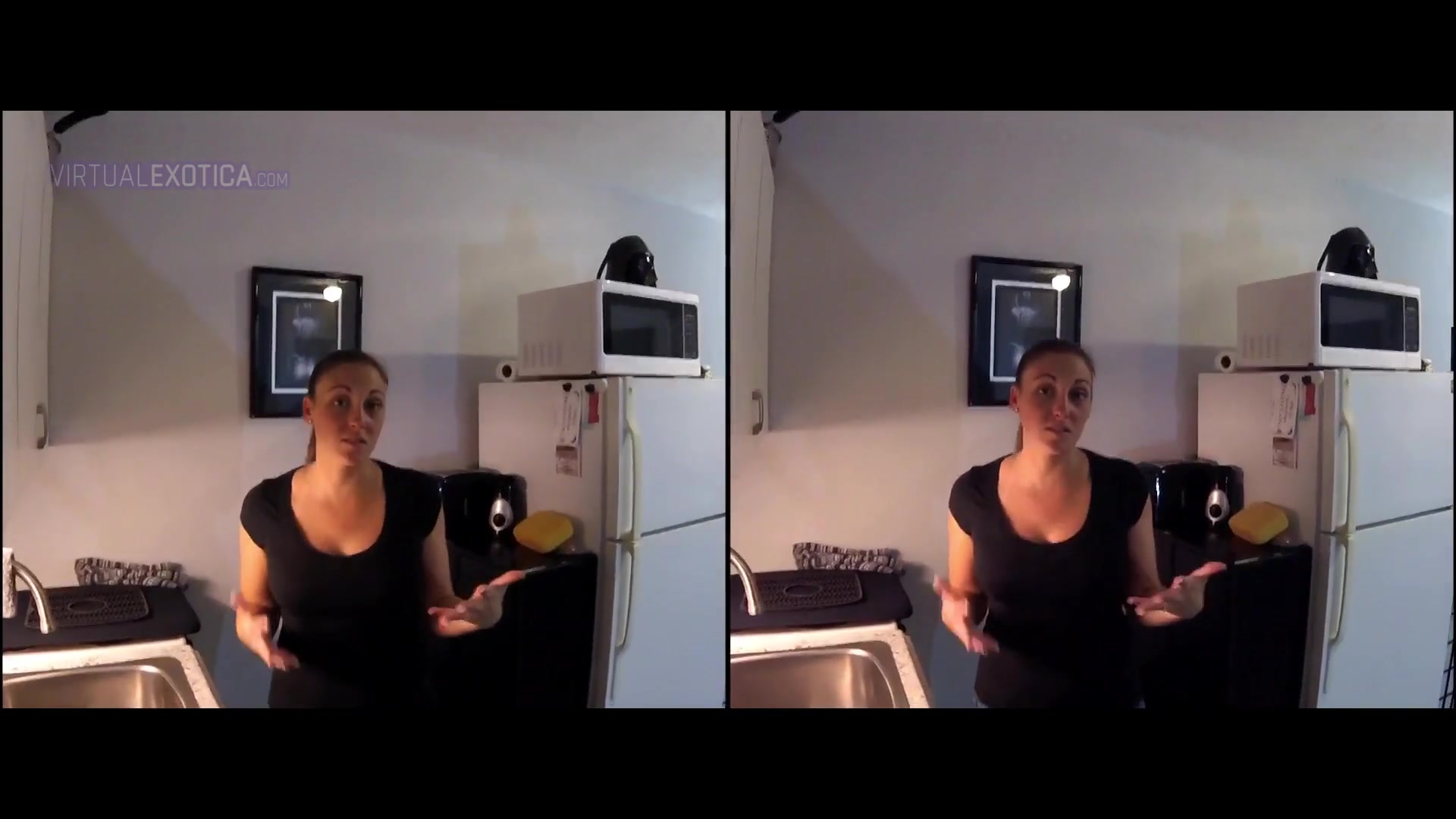 Invisible Spying on PAWG Melanie Hicks Cleaning House - SexLikeReal