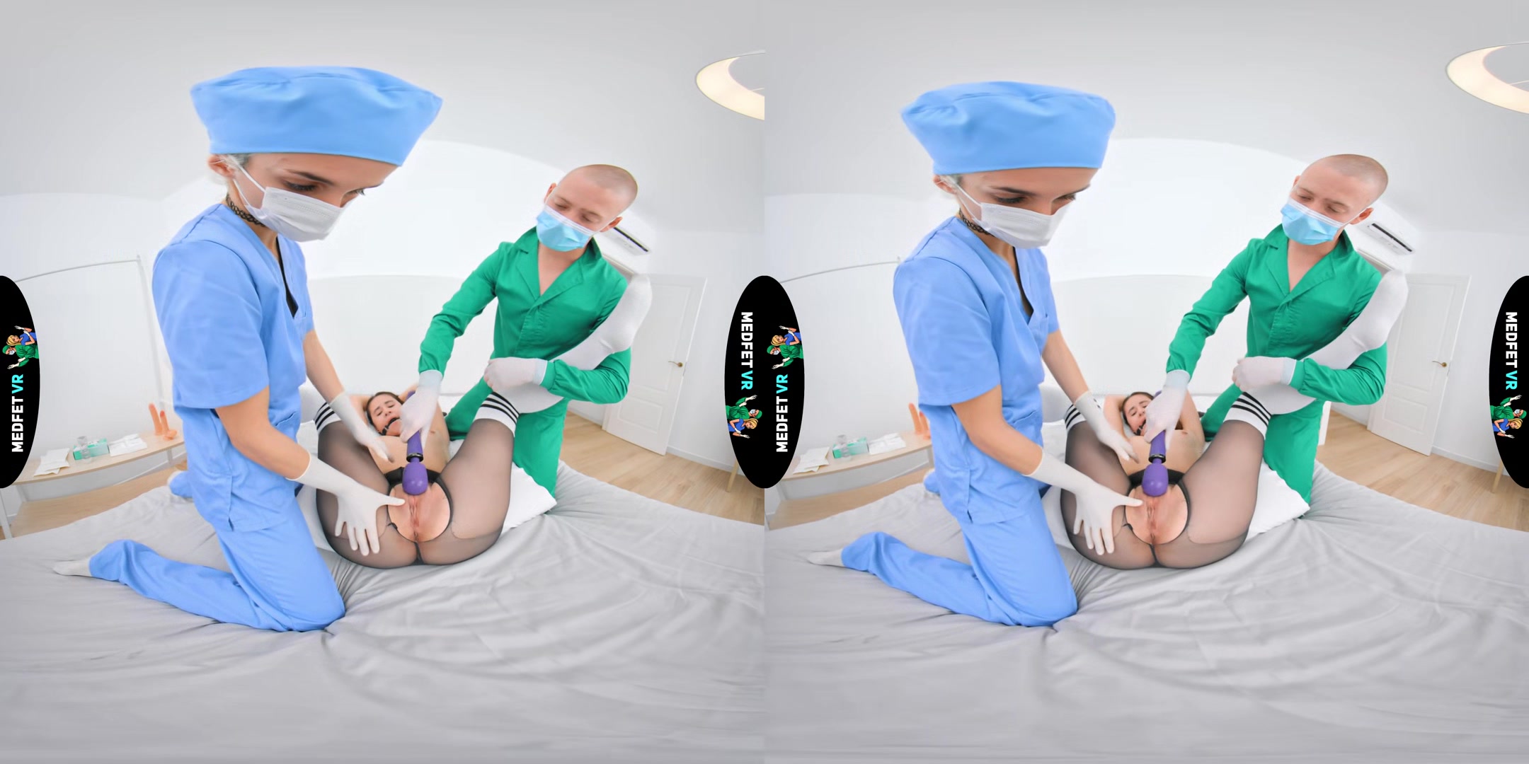 College 18yo Teen Fucked By Nurse And Doctor