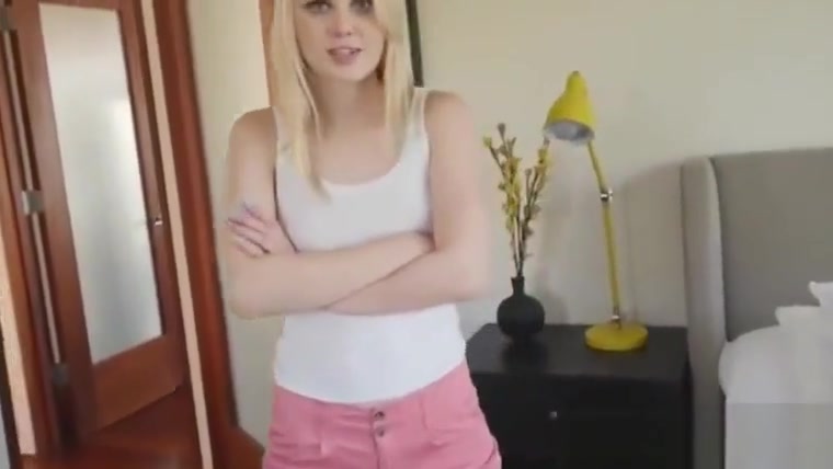 Blonde Stepsister Riding