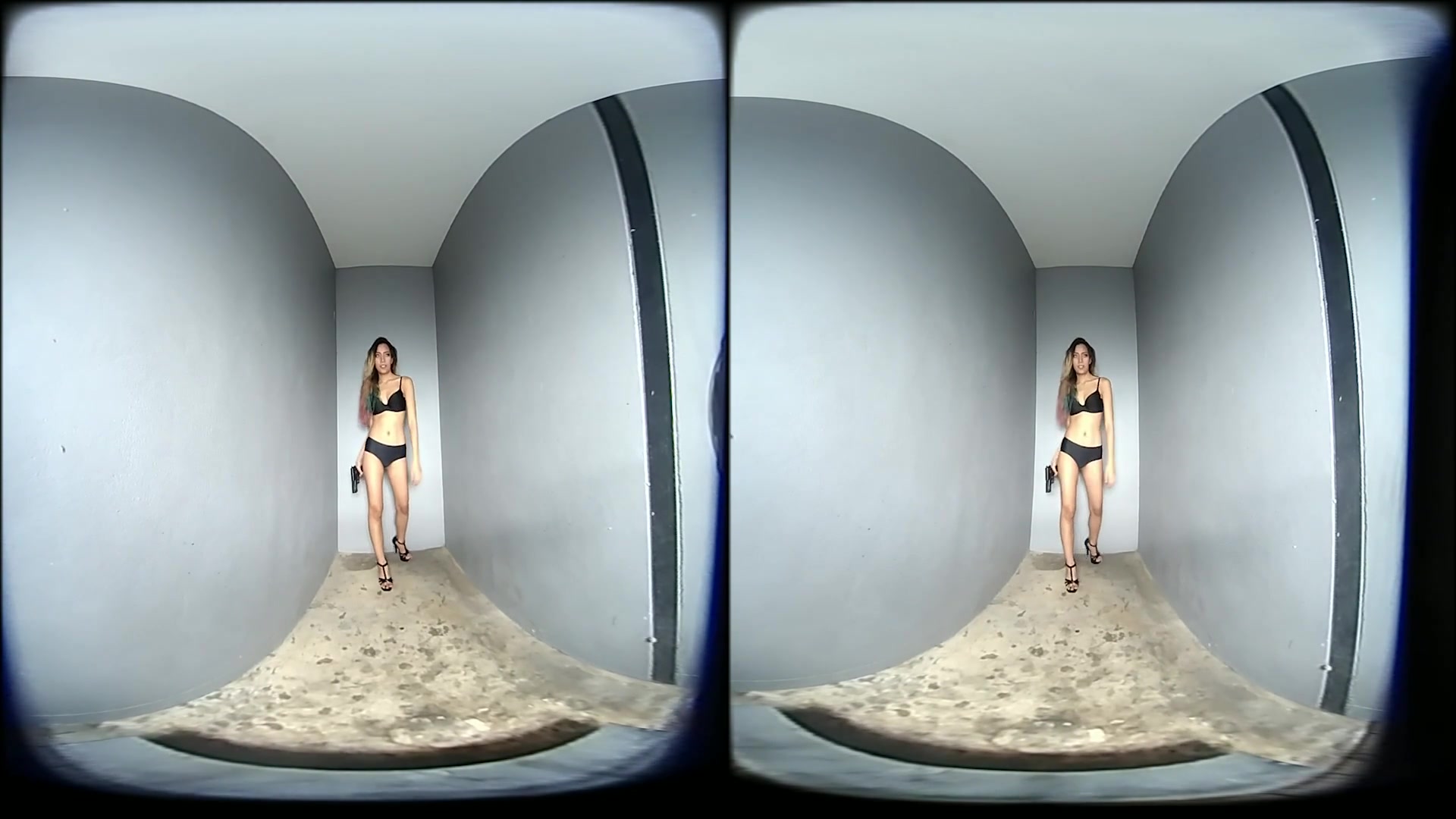 This Girl Is A Dangerous Weapon - VRPussyVision