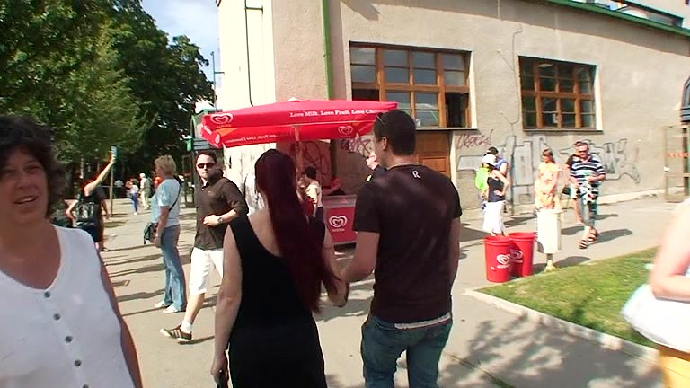 Russian redhead got us off