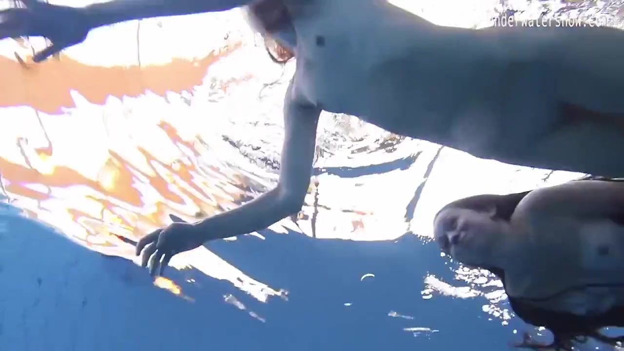 Lesbian Babes In The Pool And Redhead On Tenerife