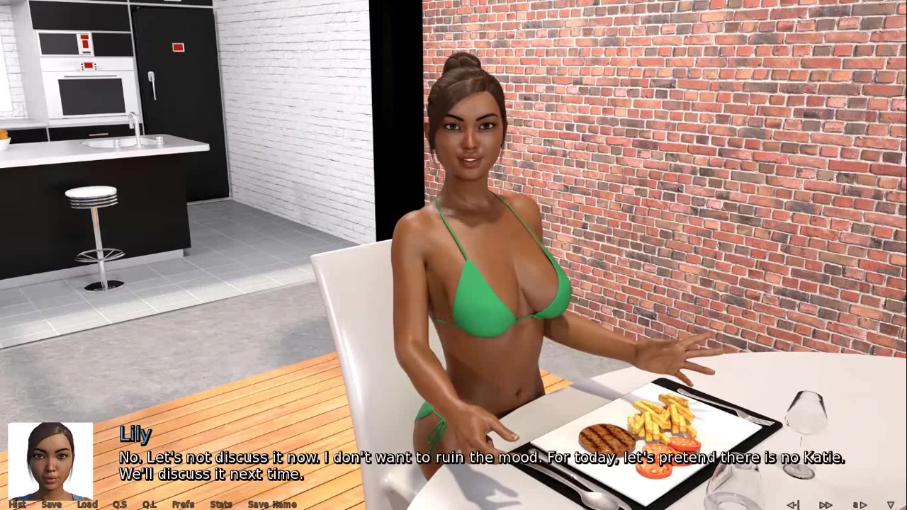 Where The Heart Is Sexy Black Ebony Cook In Bikini Ep 105