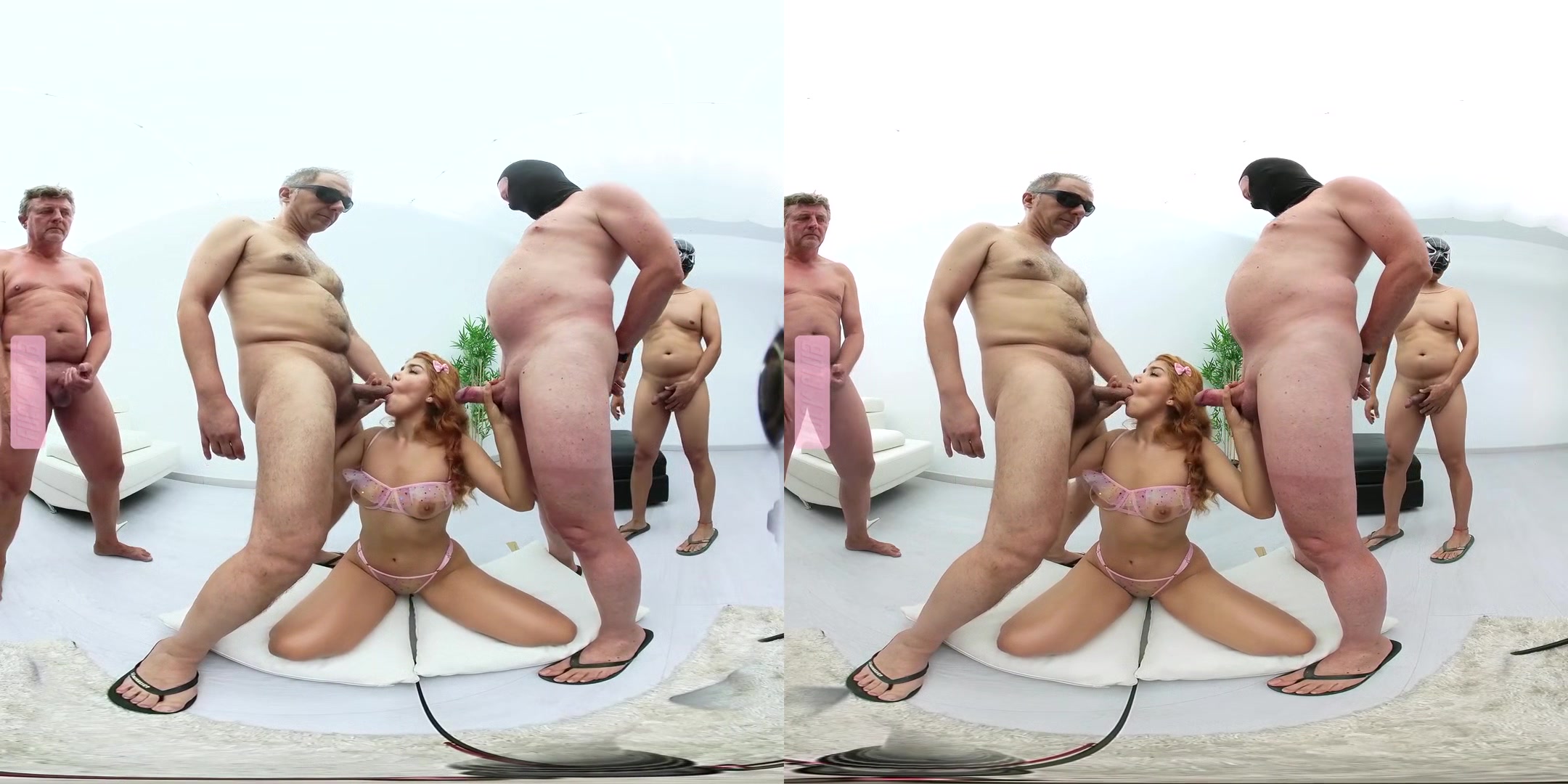13 Men Bukkake Blowbang Part II