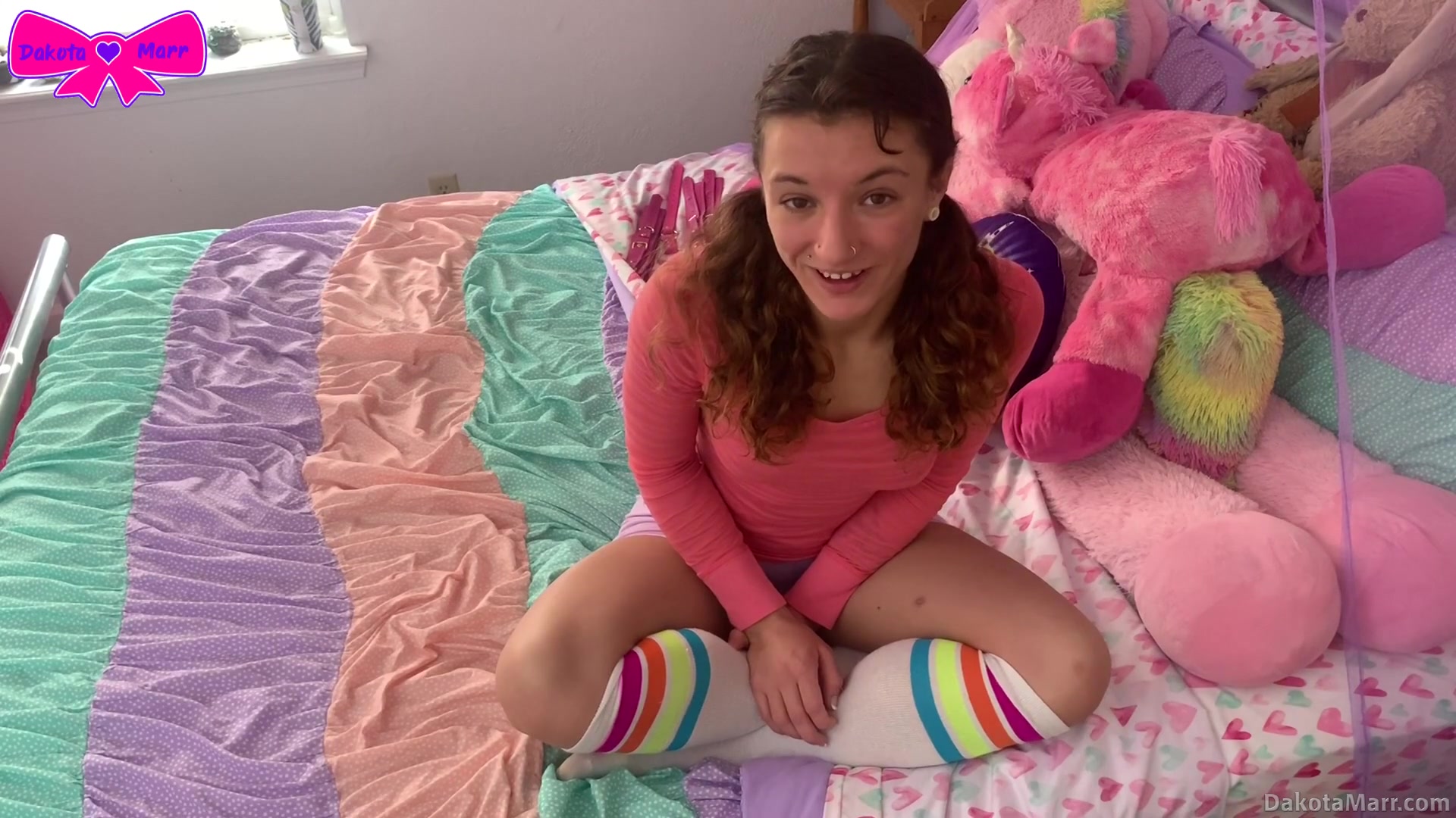 Self Bondage Struggle For Step daddy - Dakota Marr