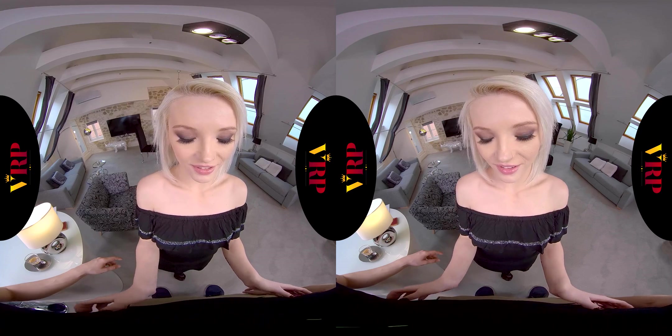 Don't Cum Inside Me - Blonde Babe Blowjob and Anal Hardcore POV