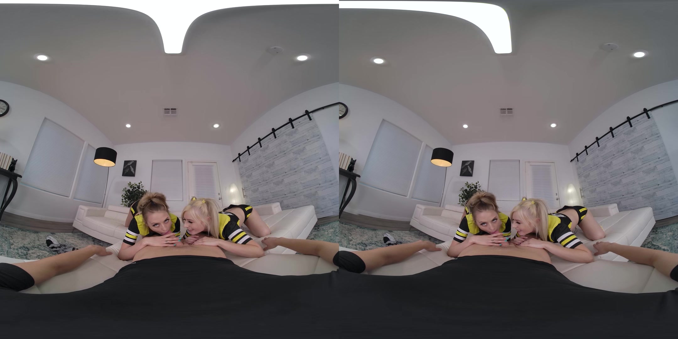 Threesome: Cheerleaders of Your Team