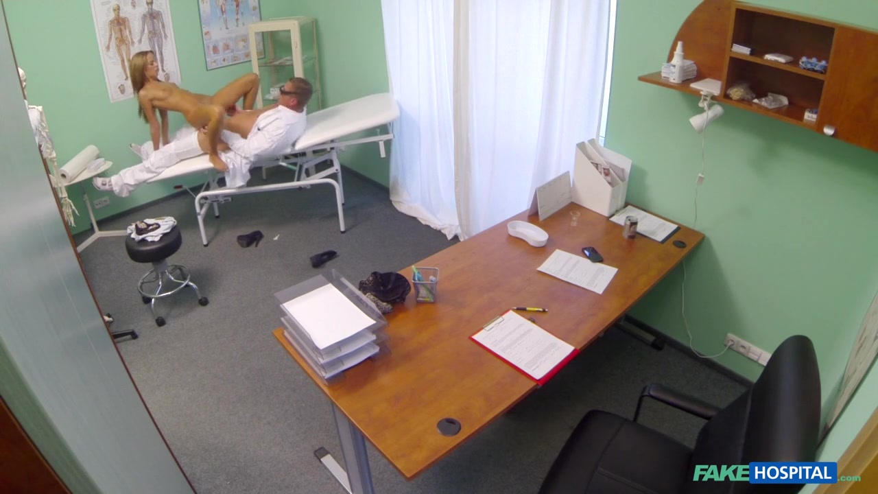 Gina in Hot sexy ass talked into full examination takes a creampie - FakeHospital