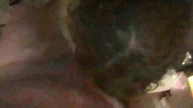 This Ebony has a seductive look on her face when she sucks dick